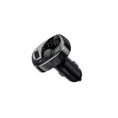 Modulator auto fm baseus t-typed, bluetooth 4.2, 2 x usb 5v/3.4a max, 12v-24v, frecventa modulator fm: 87,5-108.0mhz, format mp3/wav/flac/ape/wma, answer/reject/hang up/redial, negru,  Periferice Diverse | electropc.ro