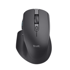 Mouse trust ozaa+, wireless rf 2.4ghz, bluetooth, conectivitate usb 1.1, 2.0, 3.0, rezolutie maxima 3200 dpi, negru,  Mouse | electropc.ro