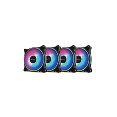 Ventilatoare carcasa pro gaming 4x120mm argb negru,  Ventilatoare carcasa | electropc.ro
