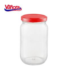 Borcan depozitare sticla cu capac 370 ml, vanora,  Boluri & Cutii alimente | electropc.ro