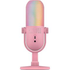 Microfon razer seiren v3 mini chroma rgb usb, frecventa raspuns 20 hz - 20000 hz, sensibilitate 110 db (thd > 1% at 1 khz), negru,  Microfoane | electropc.ro