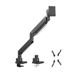 Suport monitor serioux mm80-c012, compatibilitate  dimensiune ecran 17"-57", greutate maximă suportata: (per ecran): 2~27 kg, greutate maximă suportata pentru ecran curbat (per ecran): 1 ~ 22 kg,  vesa: 75x75, 100x100, 100x200, 200x100, 200x200, inclinare,  Suporturi TV & Monitor | electropc.ro
