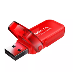 Usb flash drive adata ,  64gb ,auv240-8g-rrd , usb 2.0 , red,  Memorii USB | electropc.ro