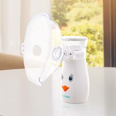 Aparat aerosoli u-grow , portabil cu ultrasunete ,tehnologie silentoasa, masca de copii si adulti inclusa in pachet, design prietenos pentru copii,  Aparate aerosoli copii | electropc.ro