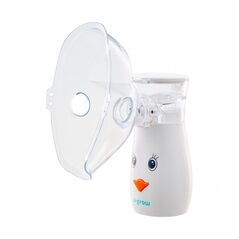 Aparat aerosoli u-grow , portabil cu ultrasunete ,tehnologie silentoasa, masca de copii si adulti inclusa in pachet, design prietenos pentru copii,  Aparate aerosoli copii | electropc.ro