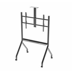 Stand tv mobil serioux tv213ca, dimensiuni: 1050x755x2320mm, compatibilitate max vesa:  900x600mm, compatibilitate tv:  55"-100", greutate maximă suportata: 120 kg, baza cu 4 roti, raft multifunctional, gri,  Suporturi TV & Monitor | electropc.ro