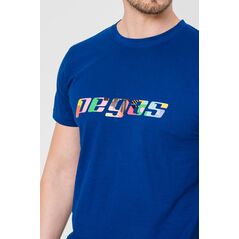 Tricou  logo multicolor barbati   royal blue-xxl,  Tricouri | electropc.ro