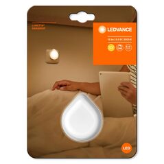 Lampa de veghe ledvance lunetta raindrop cu senzor de lumina, 0.5w, 15 lm, lumina calda (3000k), dimabila,  Lampi de interior | electropc.ro