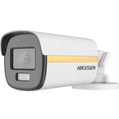 Camera de supraveghere bullet 2mp colorvu dual-light fixed hikvision ds-2ce12df3t-lfs(2.8mm), lentila fixa 2.8mm, iluminare min: 0.0005 lux @ (f1.0, agc on), 0 lux cu lumina alba, ir 20m, lumina alba 20m, iesire tvi/ahd/cvi/cvbs, microfon incorporat, alim,  Camere supraveghere IP | electropc.ro