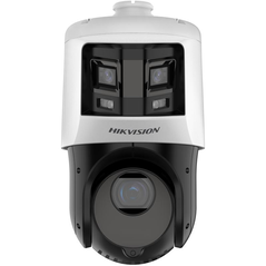 Camera de supraveghere ip tandemvu 6+4mp 25x colorful & ir panoramic & ptz hikvision ds-2se4c425mwg-e/26(f0), lentila bullet fixa: 2.8mm; lentila ptz varifocala: 4.8-120mm, iluminare min bullet: 0.0005 lux @ (f1.0, agc on), 0 lux cu lumina alba: 30m, ilum,  Camere supraveghere IP | electropc.ro