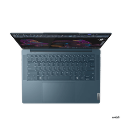 Laptop lenovo yoga pro 7 14ahp9, 14.5" 3k (3072x1920) ips 400nits anti-glare, 100% p3, 100% srgb, 120hz, eyesafe®, dolby vision®, tcon, amd ryzen™ 7 8845hs (8c / 16t, 3.8 / 5.1ghz, 8mb l2 / 16mb l3), video integrated amd radeon™ 780m graphics, ram 16gb so,  Laptopuri | electropc.ro