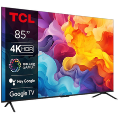 Televizor tcl led 85v6b, 214 cm, smart google tv, 4k ultra hd, clasa f,  Televizoare | electropc.ro