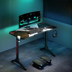 Birou gaming serioux catalyst, 1200x600x750mm,  Birouri gaming | electropc.ro