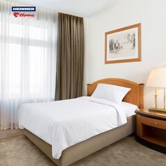 Lenjerie de pat hotel, single,damasc,  Lenjerii de pat | electropc.ro