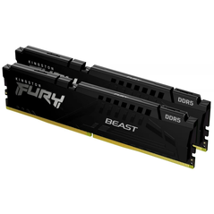 Memorie kingston 64gb ddr5 6000mhz cl30 dual channel kit fury beast,  Memorii RAM Desktop | electropc.ro