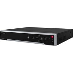 Nvr hikvision 64 canale ds-7764ni-m4, 2-ch@32 mp (30 fps)+2-ch@ 8mp（30fps）/10-ch@8 mp (30 fps)/20-ch@4 mp (30 fps)/40-ch@1080p (30 fps), iesiri: 2 x hdmi, 1xvga, 1 esata interface, 4 sata interfaces, alimenatre: 100 to 240 vac, 50 to 60 hz, dimensiuni: 44,  NVR | electropc.ro