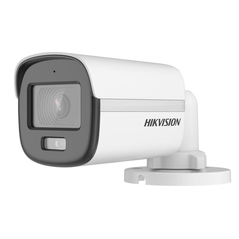 Camera de supraveghere bullet 3k colorvu hikvision ds-2ce10kf0t- fs(2.8mm), lentila fixa: 2.8mm, iluminare: 0.001 lux @ (f1.0, agc on), 0 lux cu lumina alba: 20m, iesire: tvi/ahd/cvi/cvbs, microfon incorporat, alimentare: 12 vdc ± 25%, max. 2.5 w, protect,  Camere supraveghere | electropc.ro