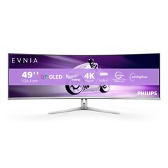 Monitor philips 49" 49m2c8900l/00, curvature: 1800r, diagonal (inch): 49, diagonal (cm): 124.3, aspect ratio: 32:9, panel: qd-oled, resolution: 5120x1440, refresh rate: 144hz, response time gtg: 0.03ms, brightness (max): 1000 cd/m², contrast (static) : 1m,  Monitoare LED | electropc.ro