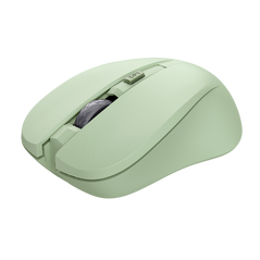 Mouse trust mydo wireless, rezolutie 1800 dpi, 4 butoane, durata de viata baterie 6 luni, verde,  Mouse | electropc.ro