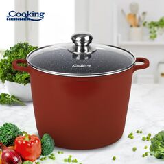 Oala aluminiu+capac 24x18cm, 8.2 l, calabria, cooking by heinner,  Tigai si seturi | electropc.ro