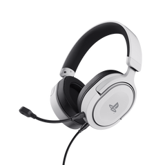 Casti gaming trustgxt 490p fayzo cu fir, interfata usb 2.0, frecventa de raspuns 100 hz - 17.000 hz, sensivitate 90 db, alb,  Casti audio | electropc.ro