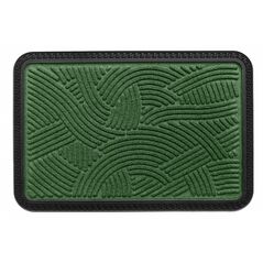 Covoras intrare antiaderent cu margine cauciucata 40x60 cm, verde, heinner home,  Covorase intrare | electropc.ro