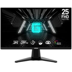 Monitor msi 24.5" g255f, diagonal (inch): 24.5, diagonal (cm): 62.2, aspect ratio: 16:9, panel: ips, resolution: 1920x1080, refresh rate: 180hz, response time gtg: 1ms, brightness (max): 300 cd/m², contrast (static) : 1000:1, contrast (dynamic): 100m:1, v,  Monitoare LED | electropc.ro