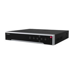 Nvr hikvision 32 canale ds-7732ni-m4/24p, 2-ch@32 mp (30 fps)+2-ch@ 8mp（30fps）/10-ch@8 mp (30 fps)/20-ch@4 mp (30 fps)/40-ch@1080p (30 fps) h.265+/h.265/h.264+/h.264, iesiri: hdmi1/vga simultaneous output, hdmi2/vga independent output, 4 sata max 16tb pe ,  NVR | electropc.ro