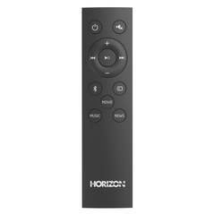 Soundbar horizon hav-s3770 / system 2.1 / rms 100w (25w x2 + 50w) / digital optical / aux (3.5mm) / hdmi-arc (cec) / bt 5.3 / usb playback / dot- matrix display / remote + button keys / impedance: 6Ω x2 + 4Ω / signal to noise ratio (snr): 72db / total har,  Sisteme audio | electropc.ro