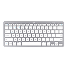 Tastatura trust wireless, numar taste 85, alb,  Tastaturi | electropc.ro