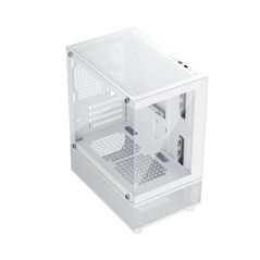 Carcasa 1stplayer mi2-a mid tower argb alb,  Carcase | electropc.ro