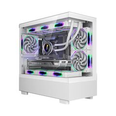 Carcasa 1stplayer mi5 mid tower argb alb,  Carcase | electropc.ro