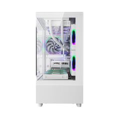 Carcasa 1stplayer mi5 mid tower argb alb,  Carcase | electropc.ro