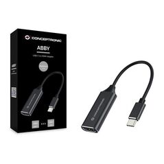 Conceptronic abby03b usb 3.2 gen 1 hdmi adapter, 4k30hz, 198 x 20 x 9 mm,  Cabluri video | electropc.ro