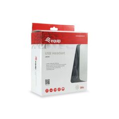Equip 245301 usb headset, 150x70x165mm,  Casti audio | electropc.ro