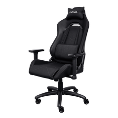 Scaun gaming trust gxt 714 ruya, greutate maxima suportata 150 kg, inaltime adjustabila scaun 10 cm, baza stea cu 5 roti, negru,  Accesorii console & PC | electropc.ro