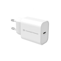 Conceptronic althea07w 1-port 20w usb-c pd charger, 40.2 x 43.5 x 26 mm,  Incarcatoare telefoane | electropc.ro