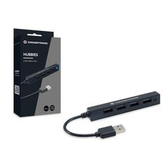 Conceptronic hubbies05b 4-port usb 2.0 hub, 96 x 15 x 15 mm,  Hub-uri USB | electropc.ro
