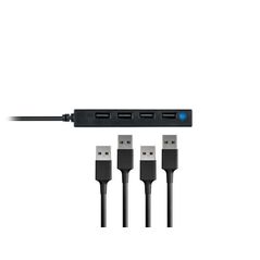 Conceptronic hubbies05b 4-port usb 2.0 hub, 96 x 15 x 15 mm,  Hub-uri USB | electropc.ro