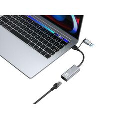 Levelone usb-0423  2.5 gigabit ethernet 2-in-1 usb-c/a network adapter, 59 x 25 x 14 mm,  Access point & Range Ext. | electropc.ro