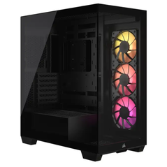Carcasa corsair 3500x mid tower argb negru,  Carcase | electropc.ro