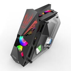 Carcasa pro gaming hercule black mid tower argb,  Carcase | electropc.ro