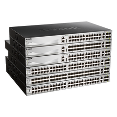 Switch d-link dgs-3130-54ts/e, 54-port gigabit sfp l3 stackable managed switch, 48 x 10/100/1000base-t ports, 2 x 10gbase-t and 4 x 10g sfp+ ports, layer 3, 216 gbps.,  Switch-uri | electropc.ro