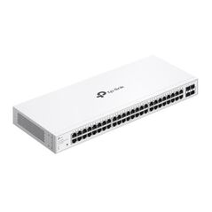 Switch tp-link cu 48 de porturi, 48× 10/100/1000 mbps rj45 ports (auto- negotiation/auto mdi/mdix), 4× gigabit sfp slots, capacitate switch 104 gbps, dimensiuni 17.3×8.7×1.7 in (440×220×44 mm),  Switch-uri | electropc.ro