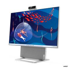 All-in-one lenovo yoga aio 7 27aph8 27" qhd (2560x1440) ips 350nits anti-glare, 95% dci-p3, 4-side borderless, amd ryzen™ 7 8845hs (8c / 16t, 3.8 / 5.1ghz, 8mb l2 / 16mb l3), video integrated amd radeon™ 780m graphics, ram 16gb soldered lpddr5x-6400, memo,  All in one PC | electropc.ro