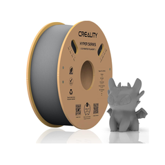 Creality hyper pla 3d printer filament, grey, temperatura printare: 200-220 grade celsius, diametru filament: 1.75mm, tensile strength: 52.99mpa, bending strenght:92.38mpa dimensiuni rola filament: diametru 200mm, inaltime 70mm, gaura centrala 56mm, vitez,  Accesorii imprimare 3D | electropc.ro