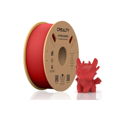 Creality hyper pla 3d printer filament, red, temperatura printare: 200-220 grade celsius, diametru filament: 1.75mm, tensile strength: 52.99mpa, bending strenght:92.38mpa dimensiuni rola filament: diametru 200mm, inaltime 70mm, gaura centrala 56mm, viteza,  Accesorii imprimare 3D | electropc.ro