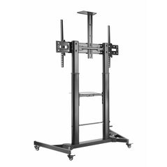 Stand tv mobil serioux ajustabil tv03h-610tw, dimensiuni: 1350x683x2281mm, compatibilitate  dimensiune ecran: 60"-100", compatibil vesa: 200x200, 400x200, 300x300, 400x400, 600x400, 800x400, 800x600, 1000x600, greutate maximă suportata tv: 100 kg, interva,  Suporturi TV & Monitor | electropc.ro