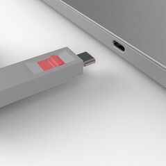 Lindy usb type c port blocker key, pachet de 4, dimensiuni 14.52x112.5x11.25mm, roz,  Cabluri periferice | electropc.ro