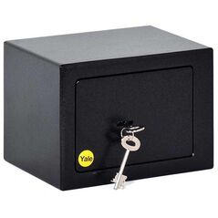 Seif yale standard rezidential mini ysv/170; se livreaza cu 2 chei; se blocheaza la introducerea consecutiva a 3 coduri personale gresite ; usor de actionat cu cod personal; mai mult de 100 000 de combinatii culoare negru,  Seifuri | electropc.ro